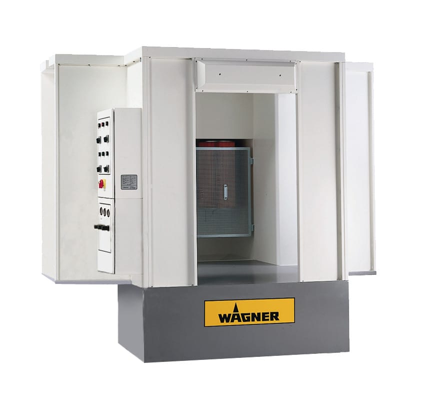 Venta de cabinas de pintura en polvo en Aragon - Comercial Galaico Aragonesa